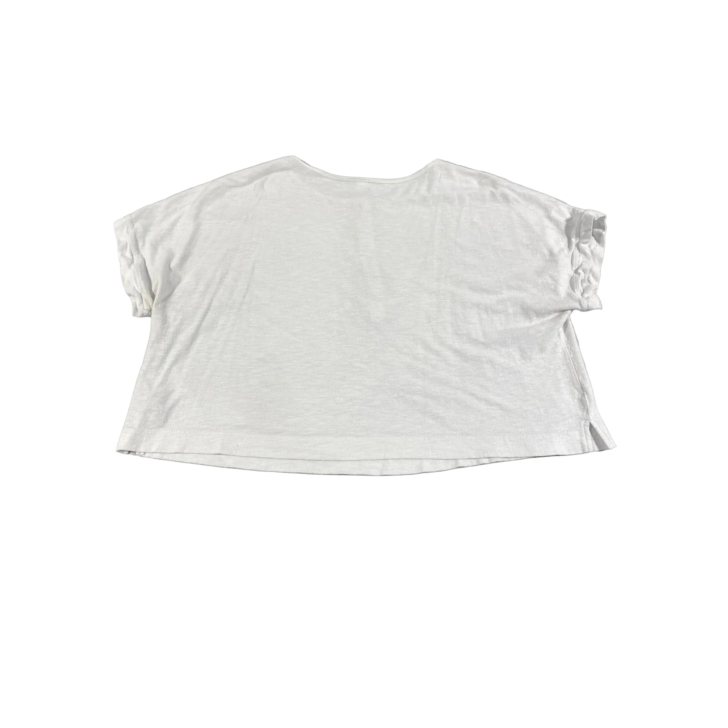 Top Short Sleeve By Old Navy In White, Size: Xxl