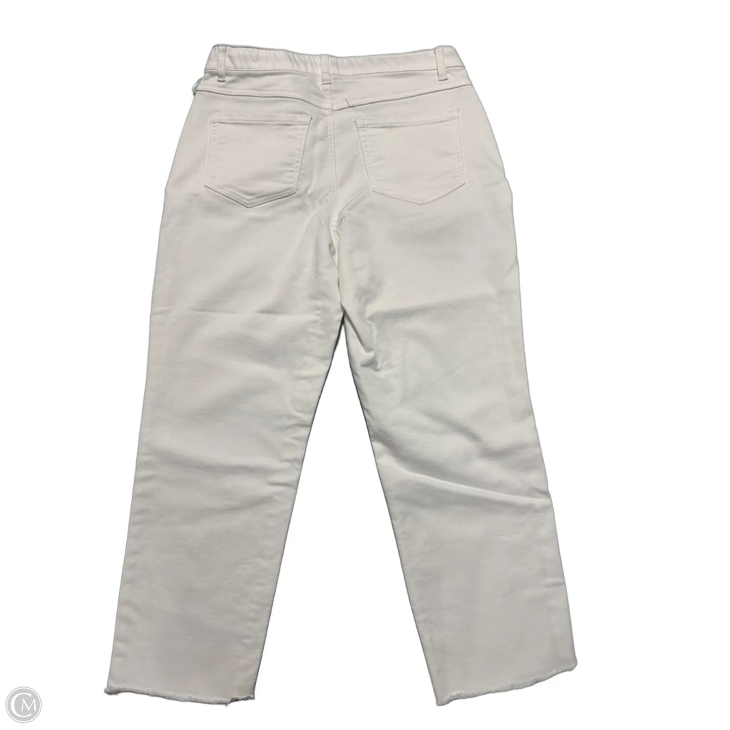 Jeans Skinny By Tribal In White, Size: 4