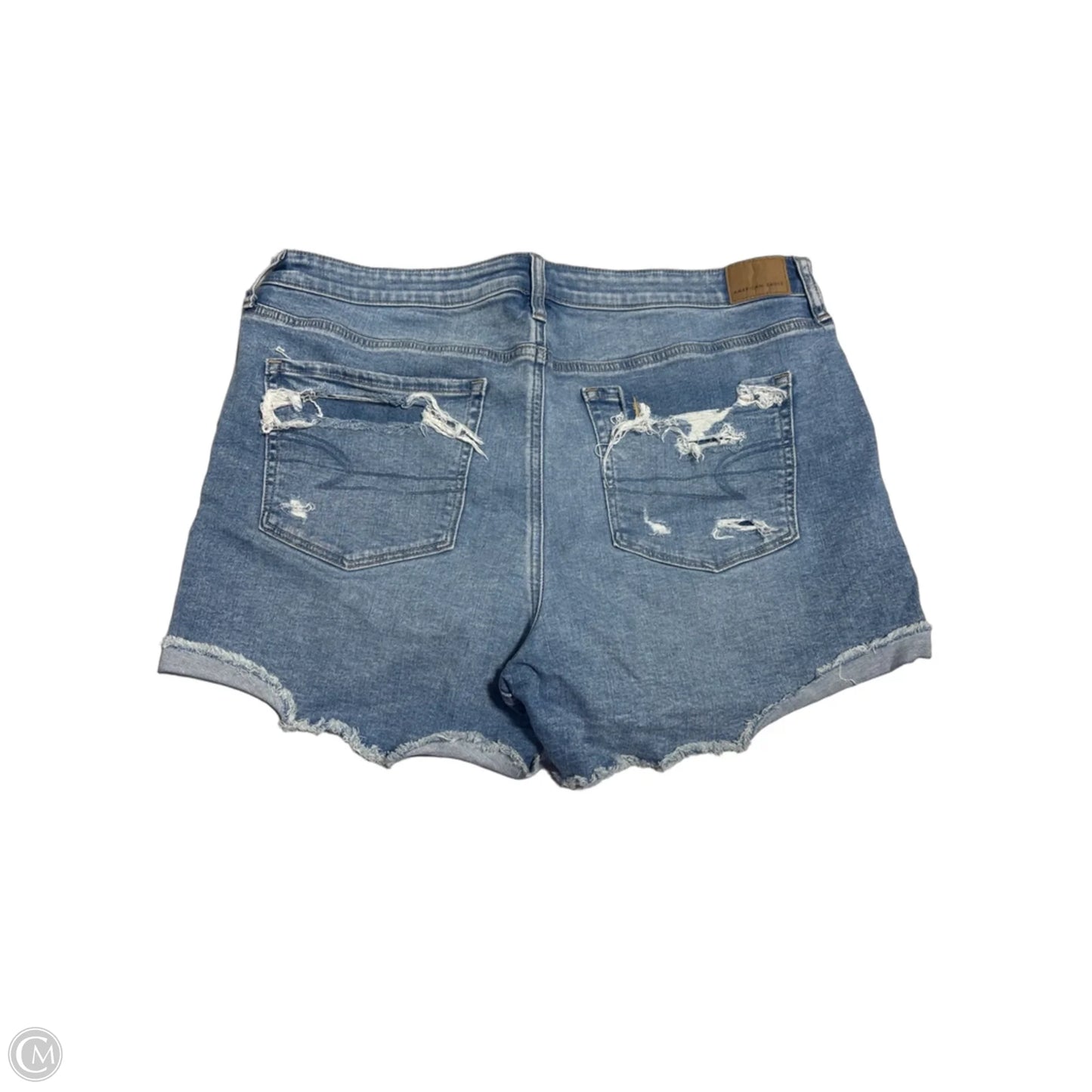 Shorts By American Eagle In Blue Denim, Size: 18
