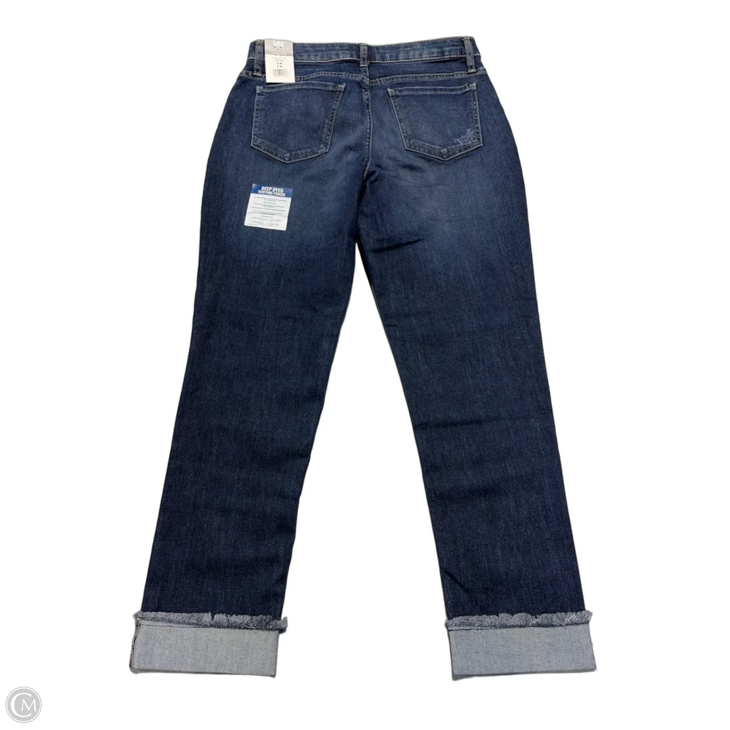 Jeans Straight By Lee In Blue, Size: 8