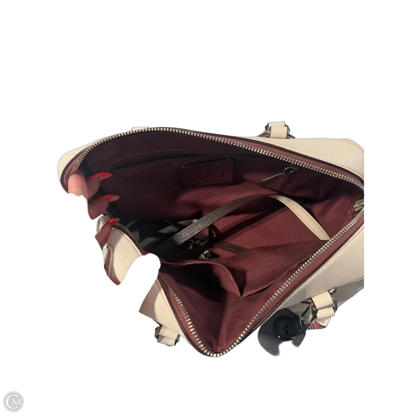 Handbag Designer By Coach, Size: Medium