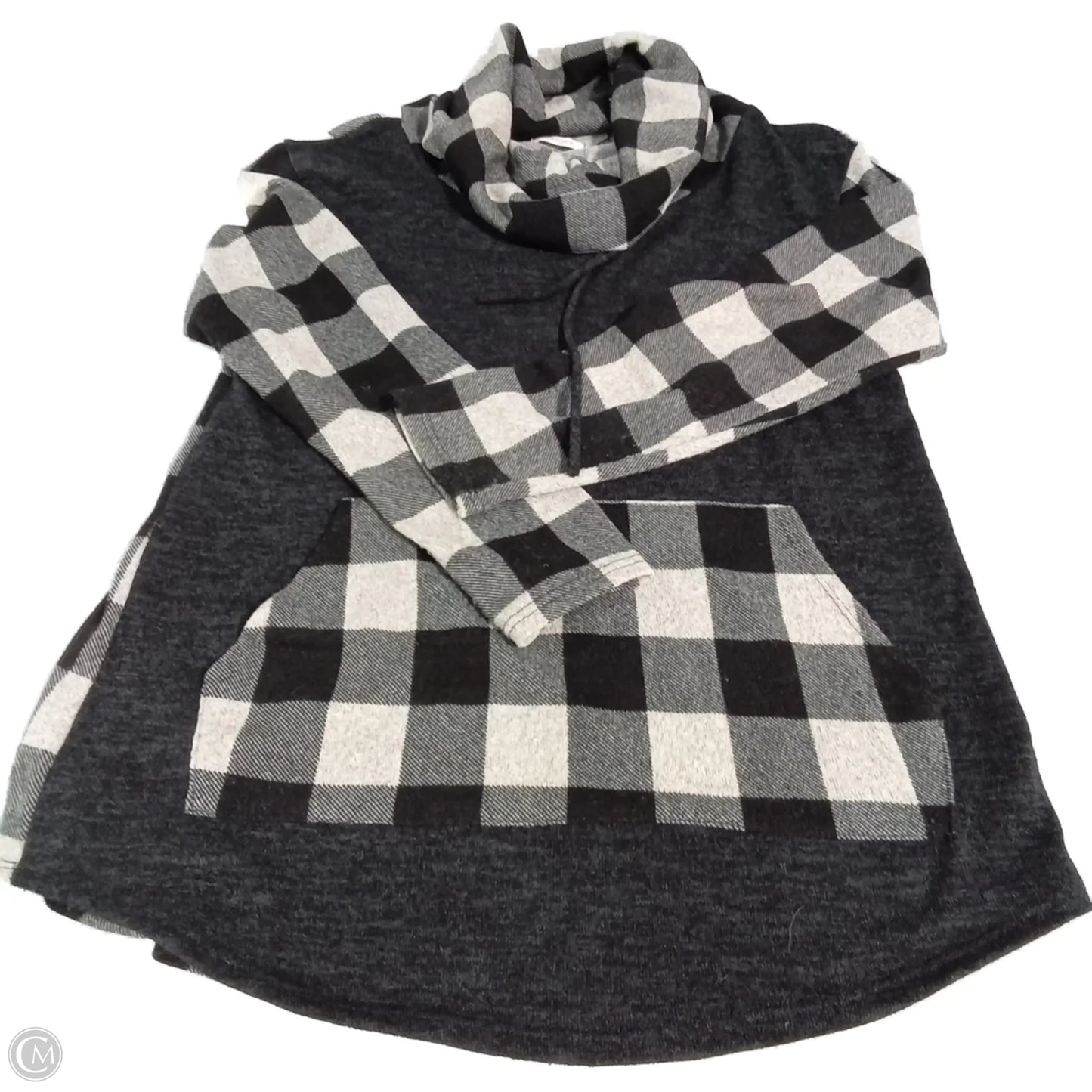 Top Long Sleeve By Cme In Black, Size: Xl