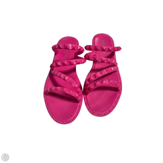 Sandals Flats By Olivia Miller In Pink, Size: 7