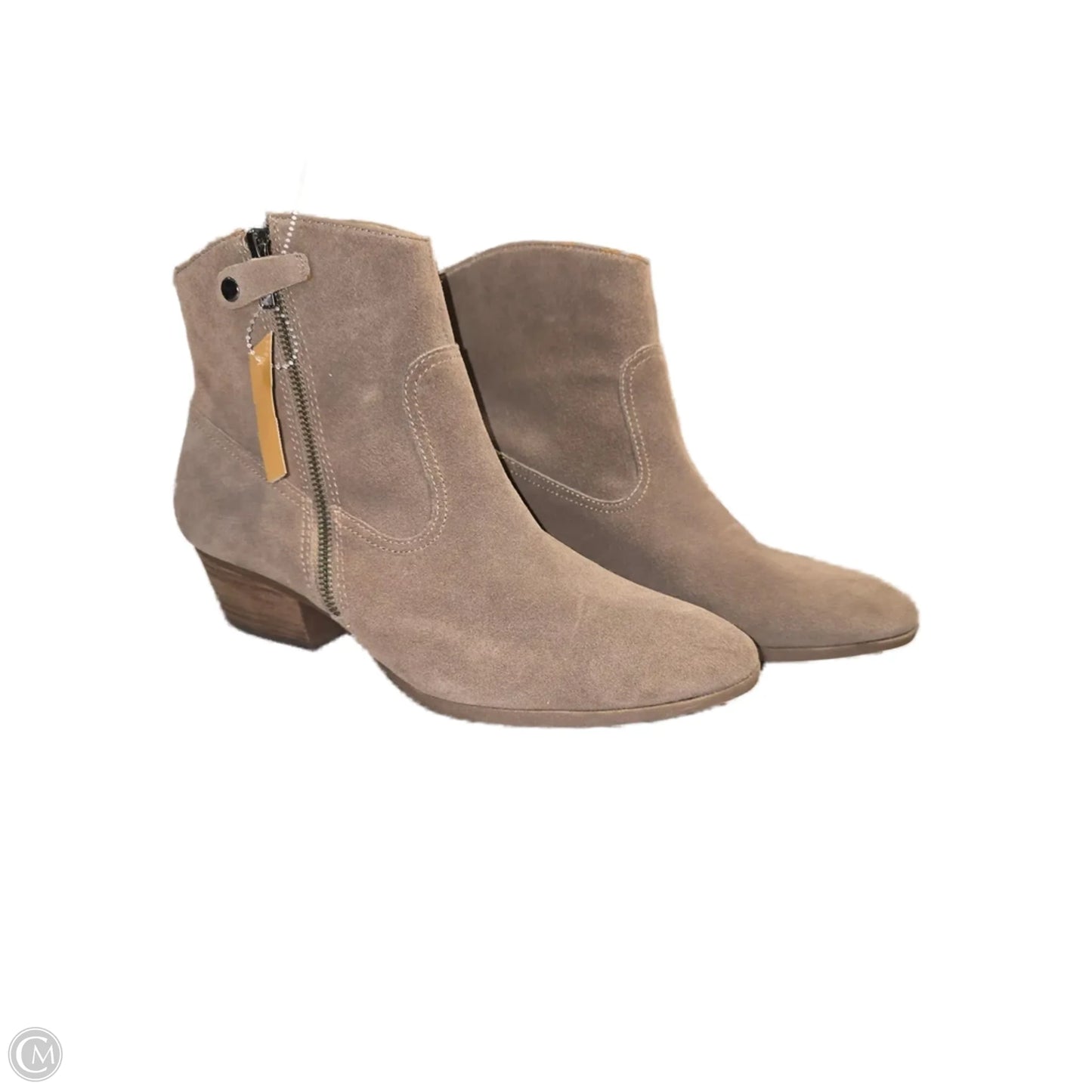 Boots Ankle Heels By Soft Surroundings In Brown, Size: 11