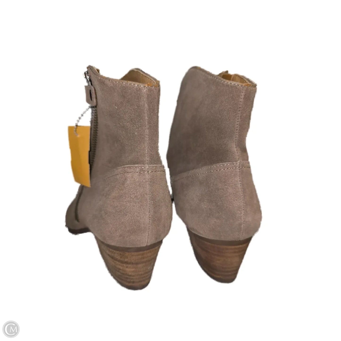 Boots Ankle Heels By Soft Surroundings In Brown, Size: 11