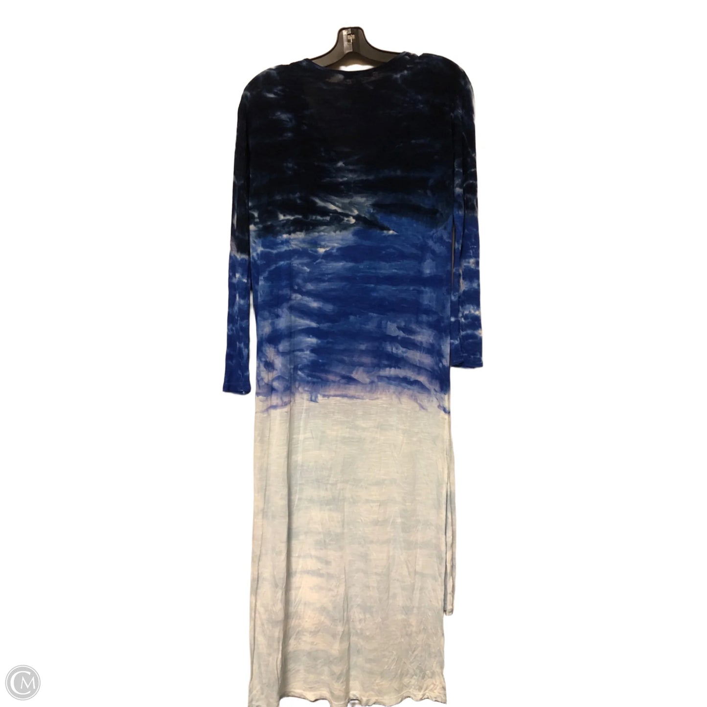 Dress Casual Midi By Young Fabulous & Broke In Blue, Size: L