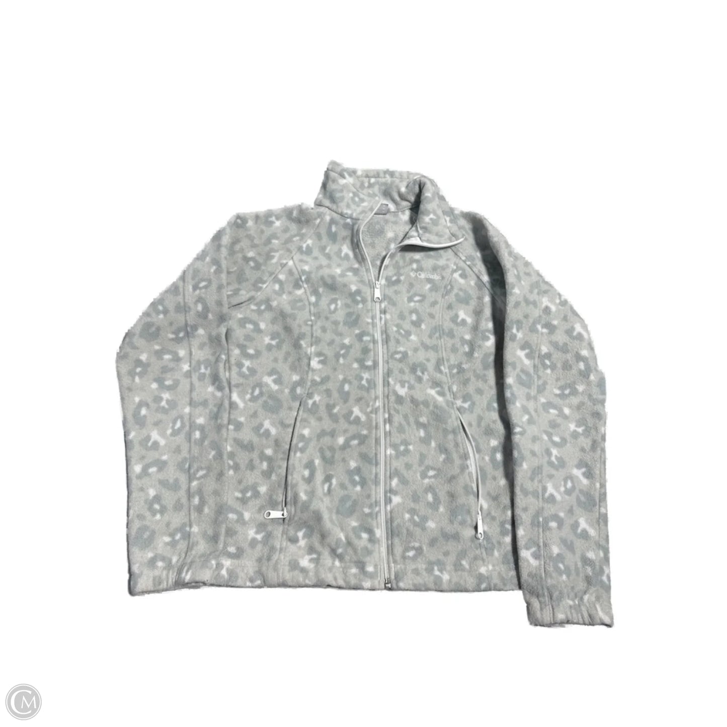 Jacket Fleece By Columbia In Animal Print, Size: M