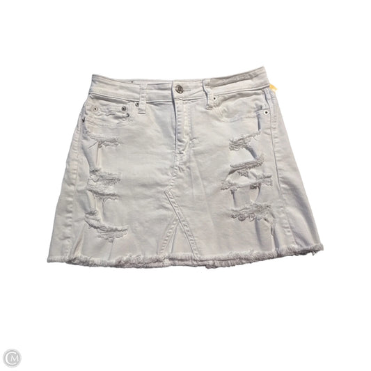 Skirt Mini & Short By American Eagle In White, Size: 4