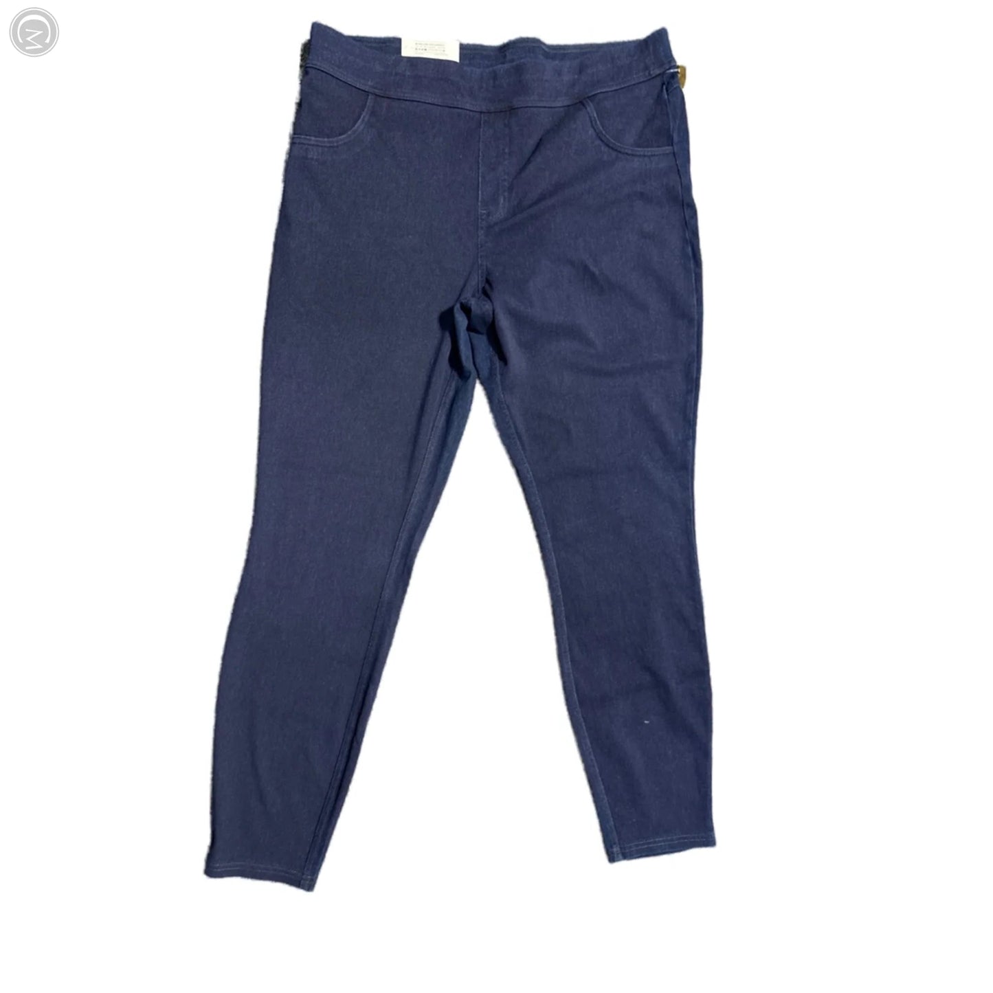 Jeans Jeggings By Hue In Blue Denim, Size: 16