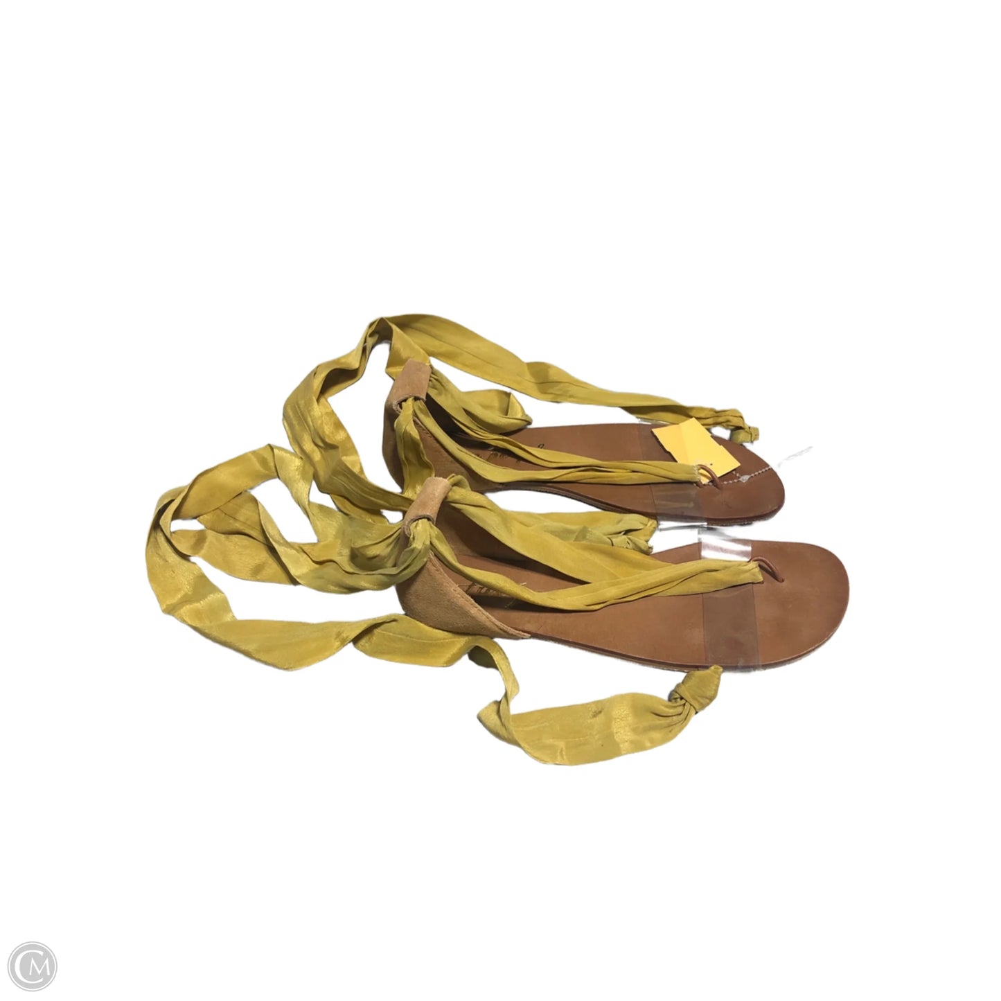 Sandals Flats By Free People In Yellow, Size: 9