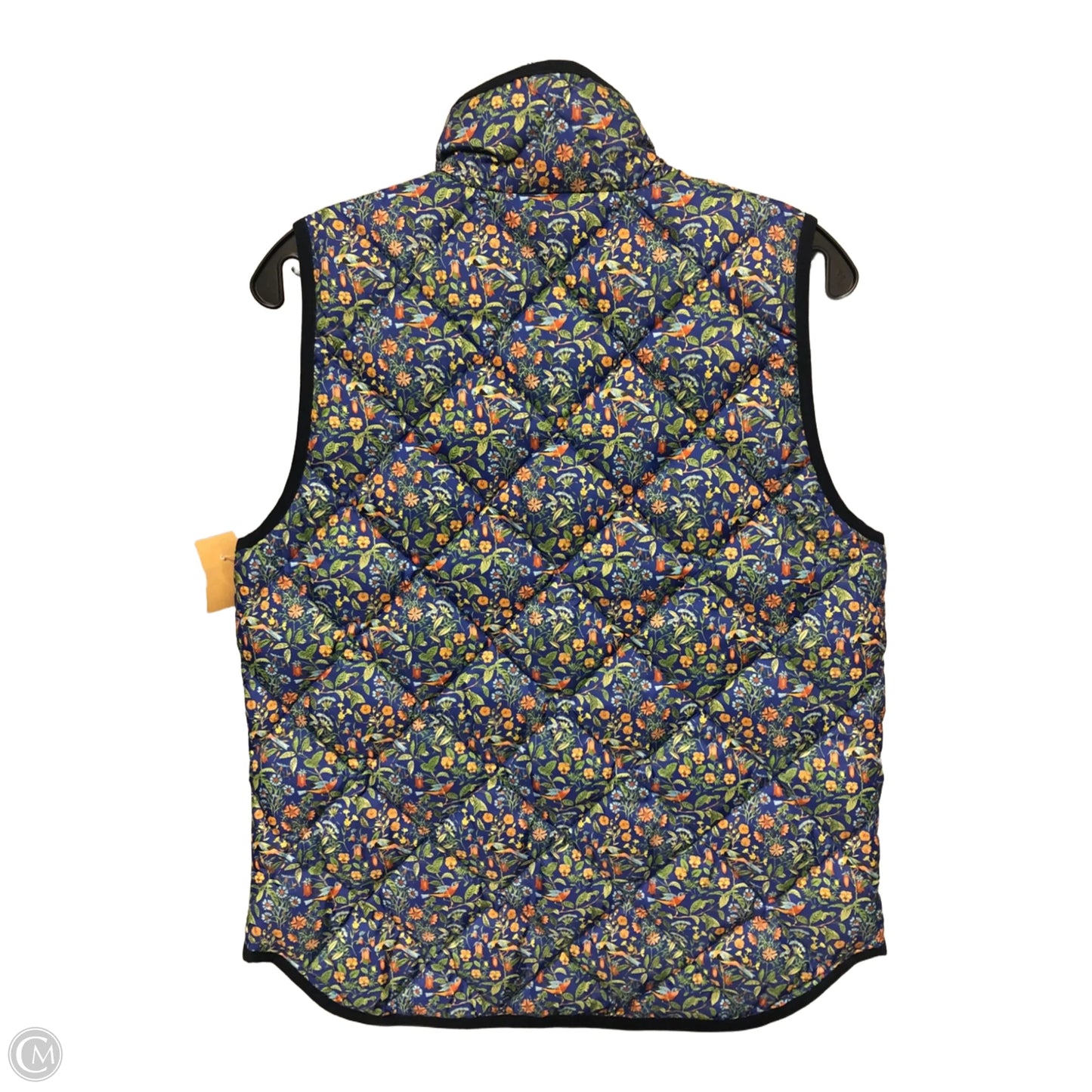Vest Faux Fur & Sherpa By J. Crew In Floral Print, Size: S