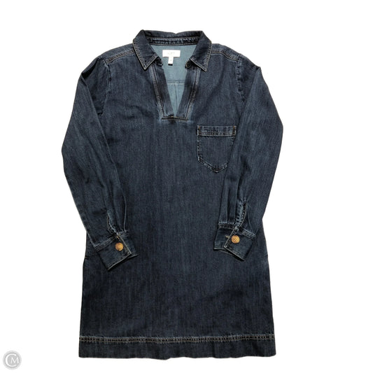 Dress Casual Short By Loft In Blue Denim, Size: Xs