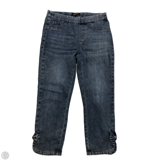 Jeans Cropped By Charlie B In Blue Denim, Size: 6