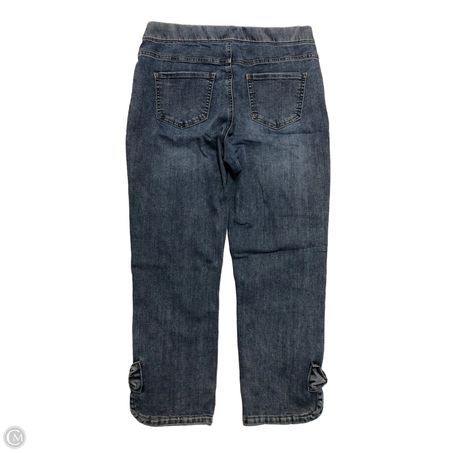 Jeans Cropped By Charlie B In Blue Denim, Size: 6