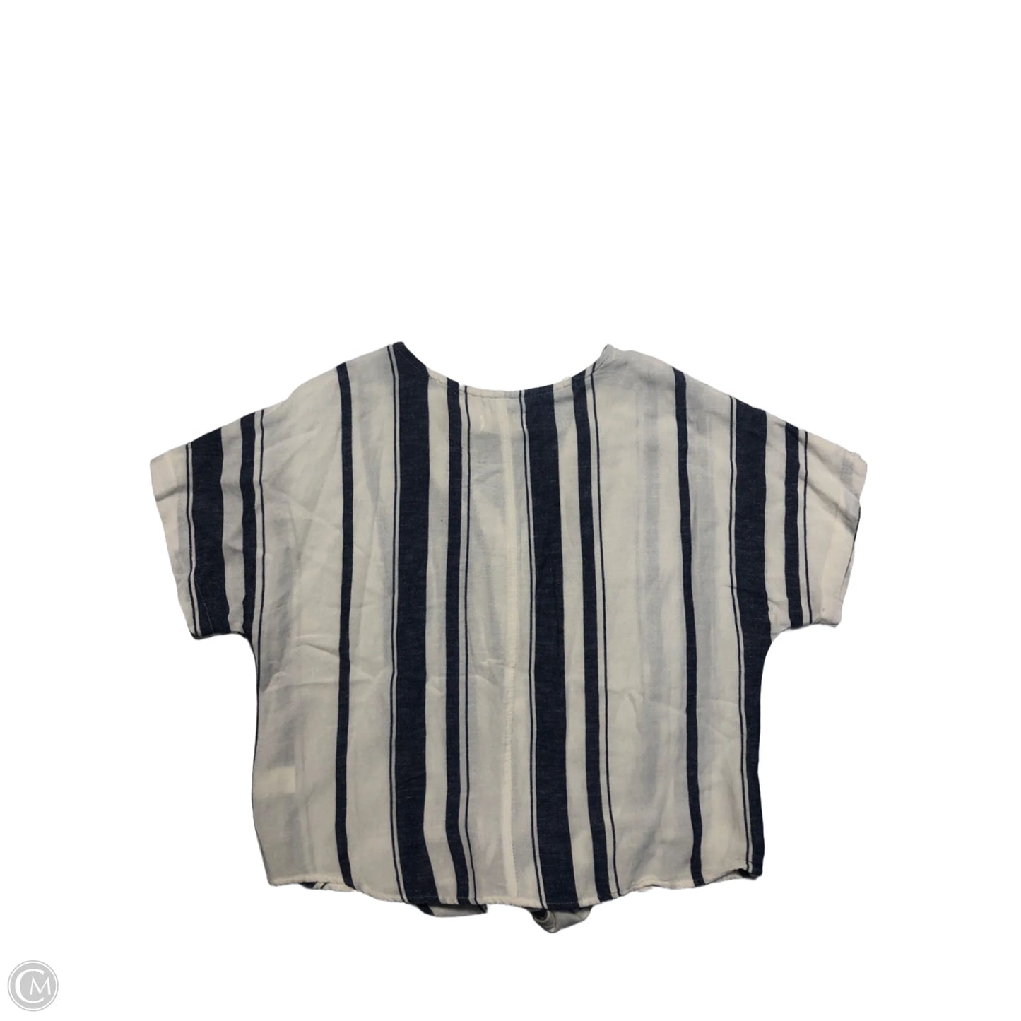 Top Short Sleeve By Thread And Supply In Striped Pattern, Size: Xs