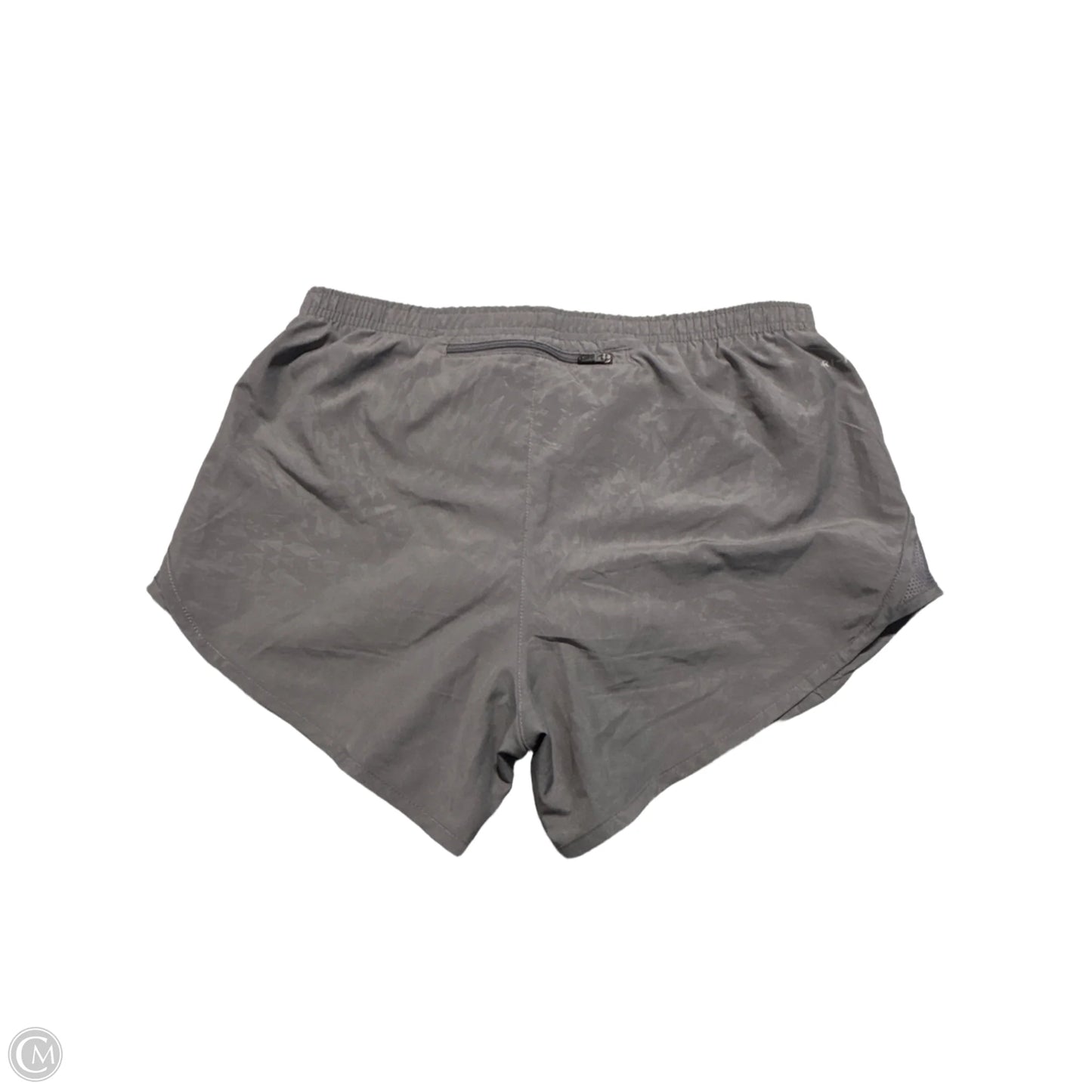 Athletic Shorts By Nike In Grey, Size: S