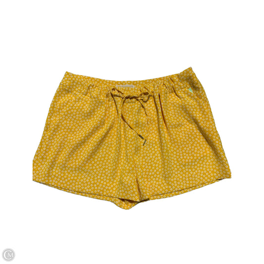 Shorts By Michael By Michael Kors In Yellow, Size: L
