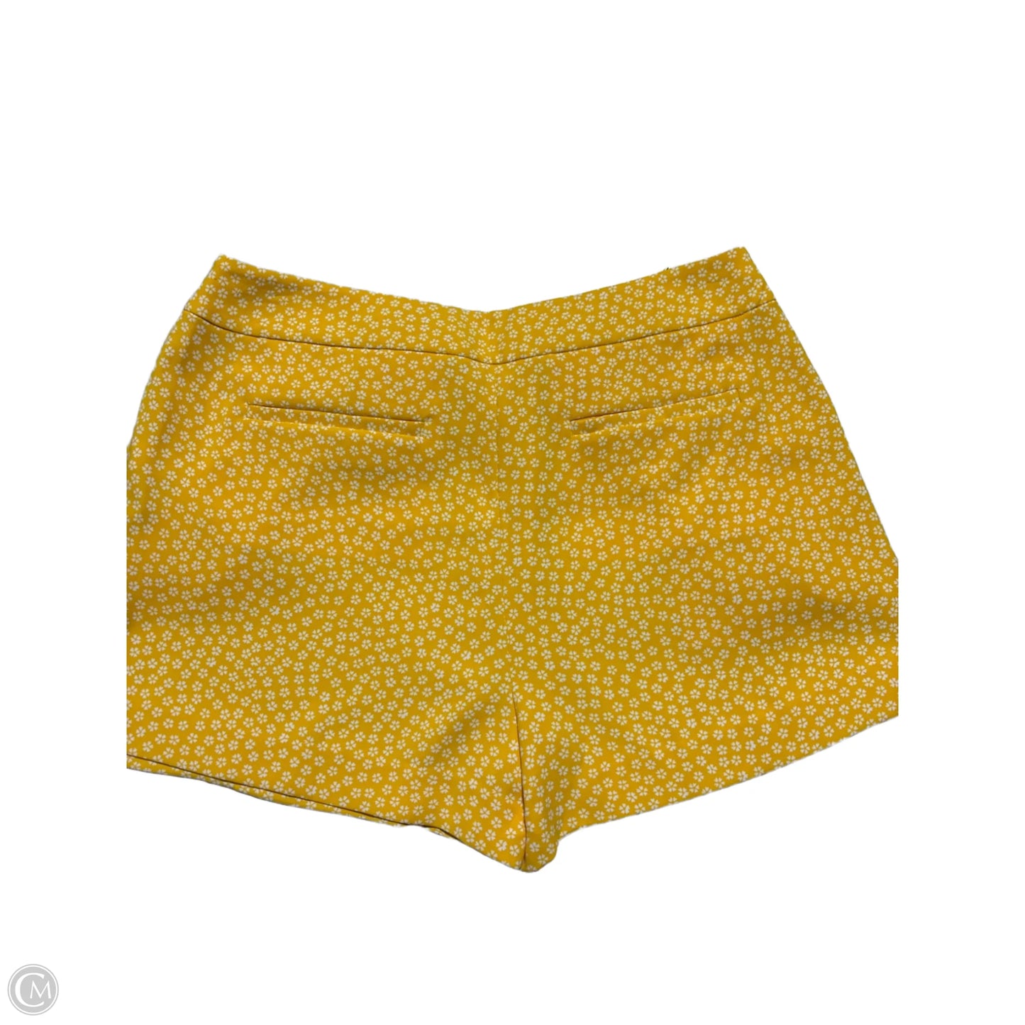 Shorts By Michael By Michael Kors In Yellow, Size: L