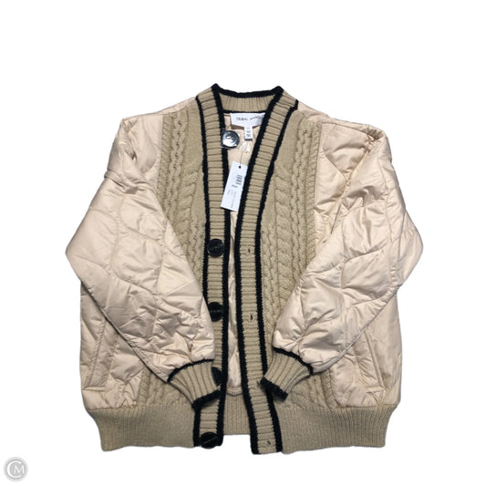 Jacket Puffer & Quilted By Tribal In Cream, Size: S