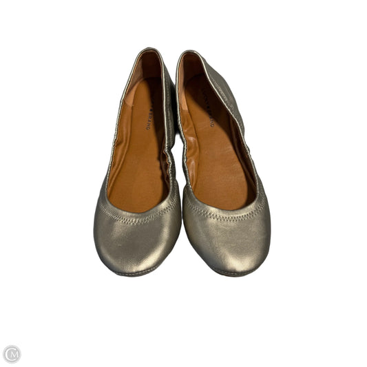 Shoes Flats By Lucky Brand In Gold, Size: 7