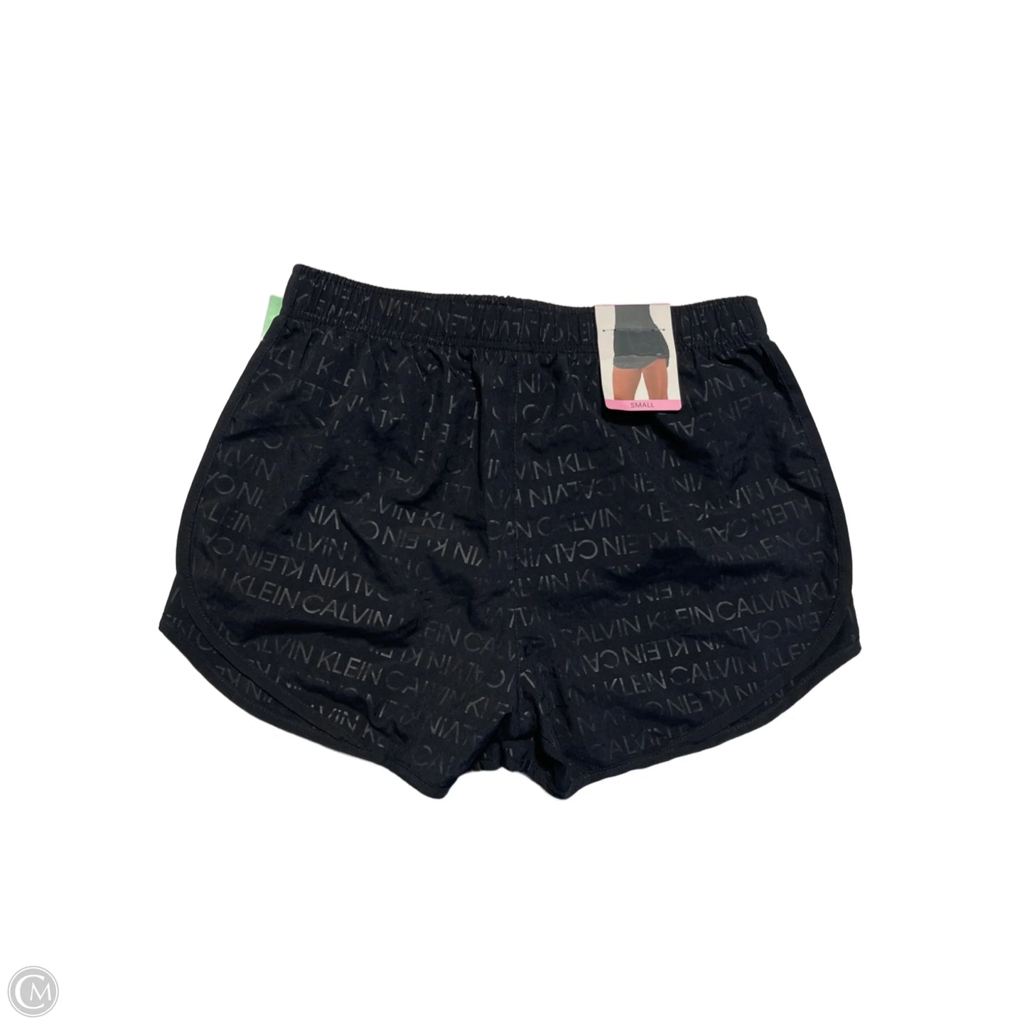 Athletic Shorts By Calvin Klein In Black, Size: S