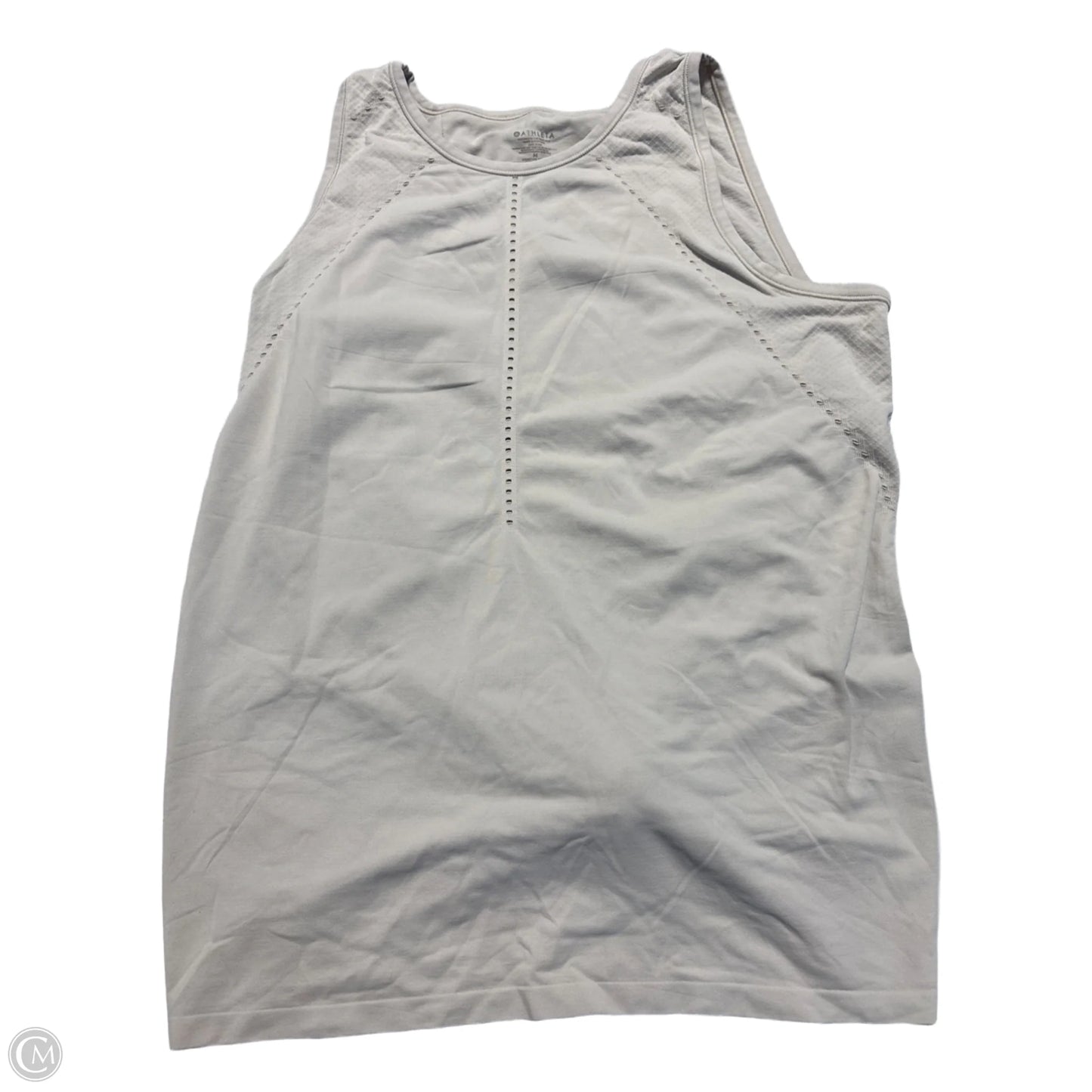 Athletic Tank Top By Athleta In Cream, Size: M