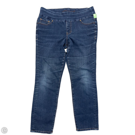 Jeans Jeggings By Jag In Blue Denim, Size: 16
