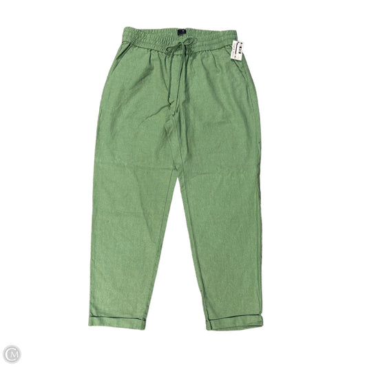 Pants Linen By J. Crew In Green, Size: 6