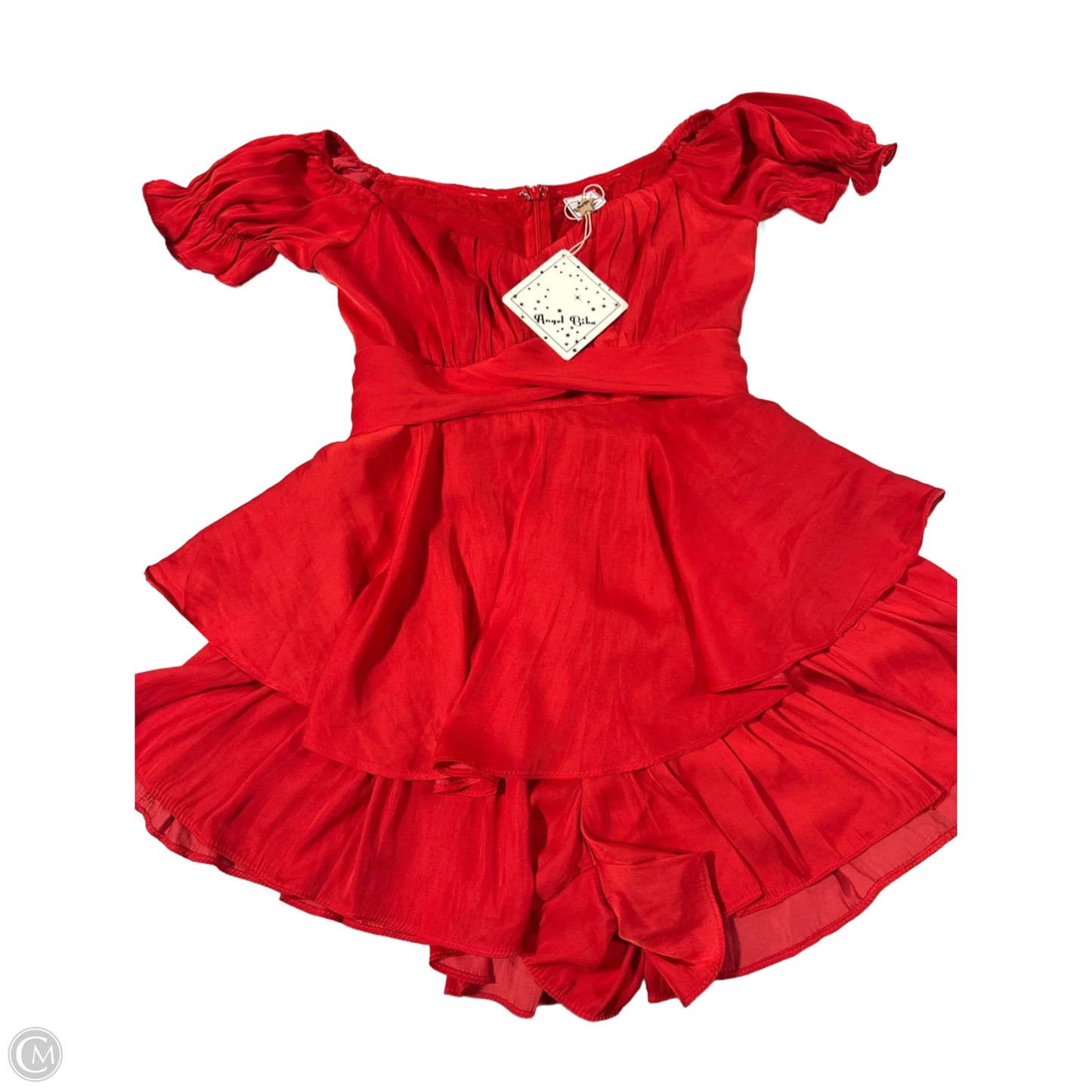 Dress Casual Short By Cmc In Red, Size: L