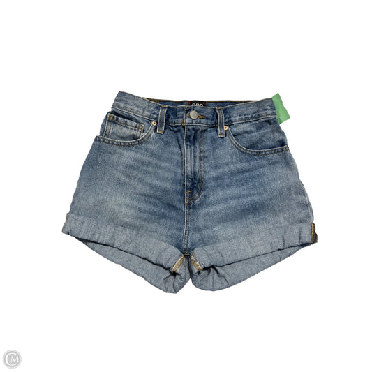 Shorts By Urban Outfitters In Blue Denim, Size: 2