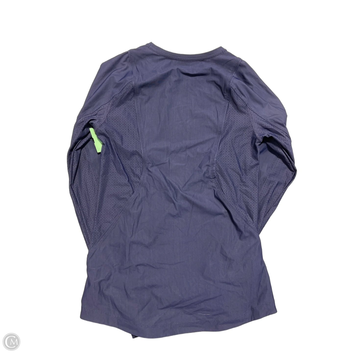 Athletic Top Long Sleeve Crewneck By Athleta In Navy, Size: S