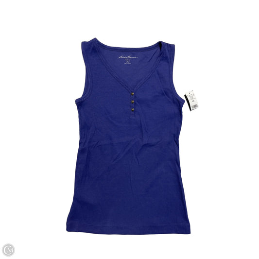 Tank Top By Eddie Bauer In Purple, Size: Xs