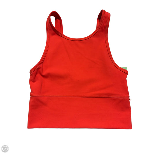 Athletic Bra By Lululemon In Red, Size: M
