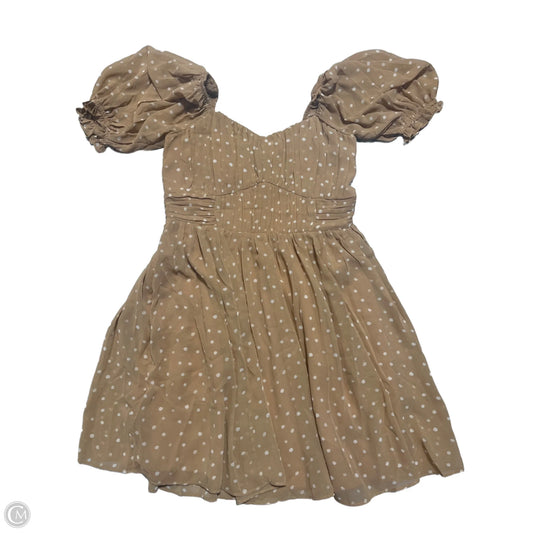 Dress Casual Short By Abercrombie And Fitch In Brown, Size: M
