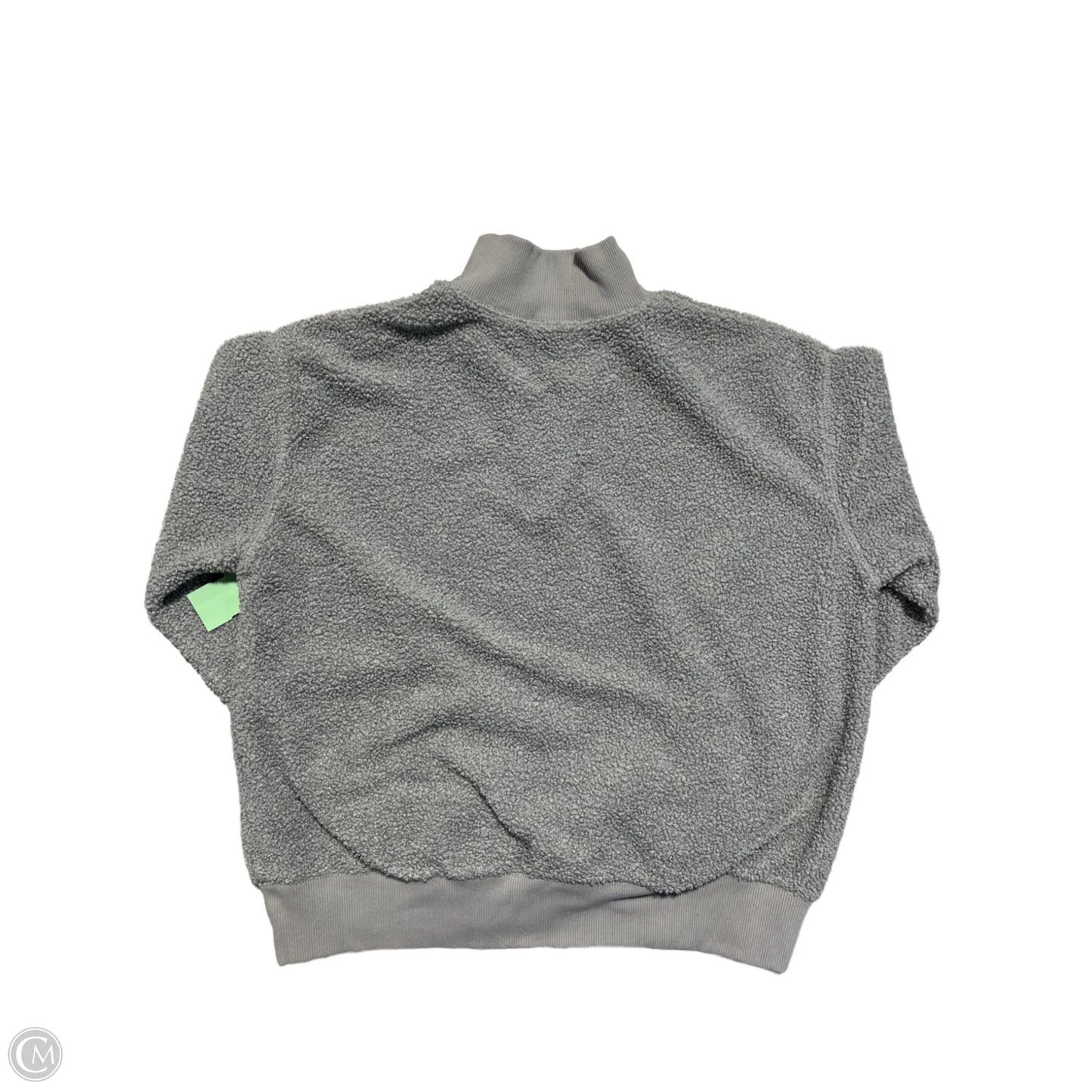 Sweatshirt Crewneck By Top Shop In Grey, Size: S