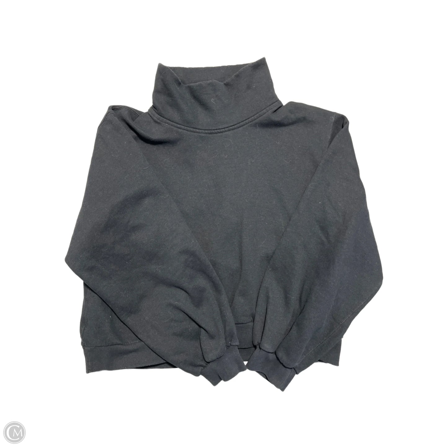 Top Long Sleeve By Abercrombie And Fitch In Black, Size: M
