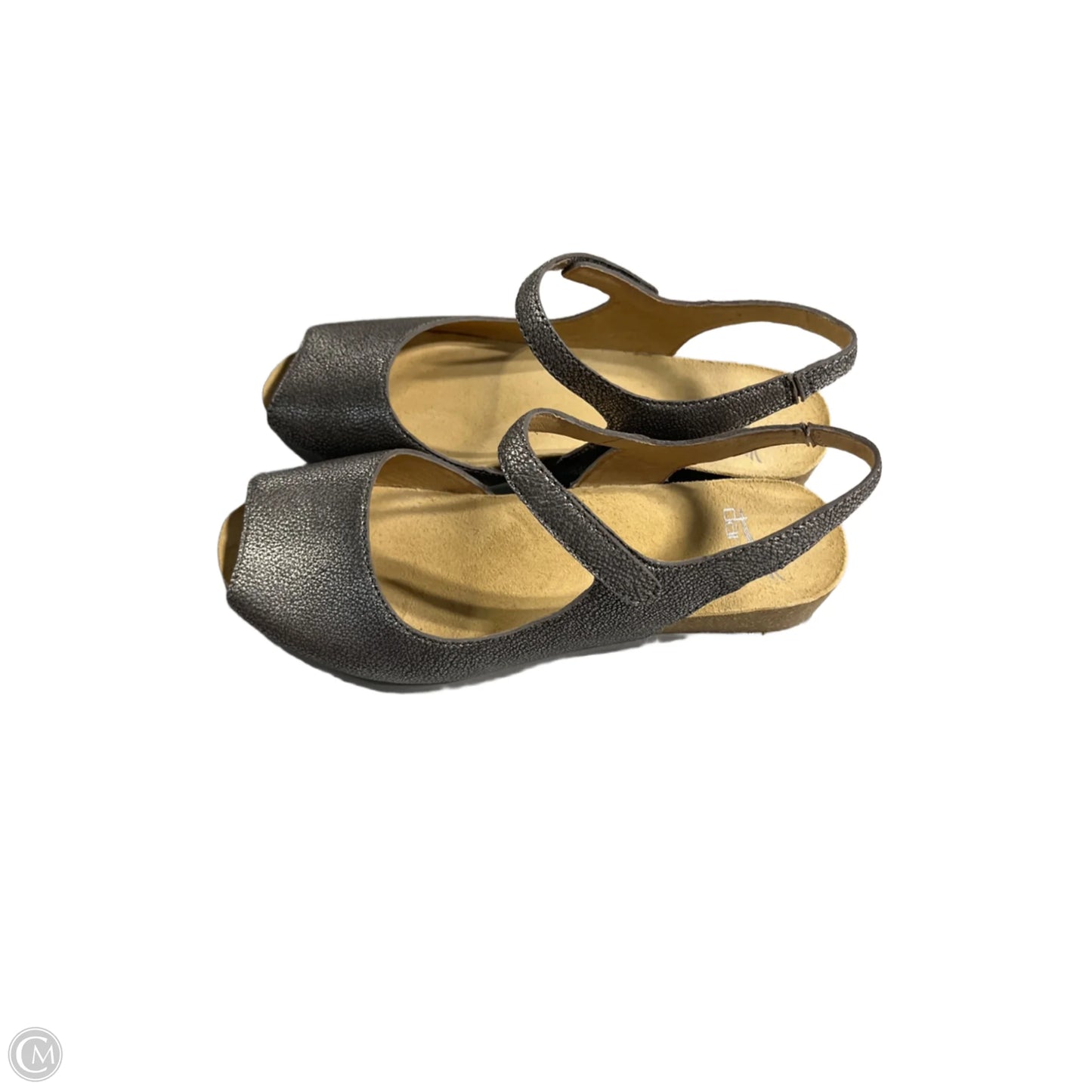 Sandals Flats By Dansko In Silver, Size: 7