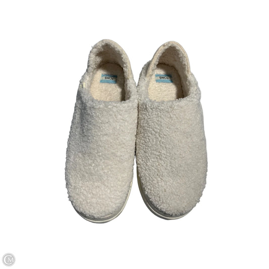 Shoes Flats By Toms In Cream, Size: 8.5