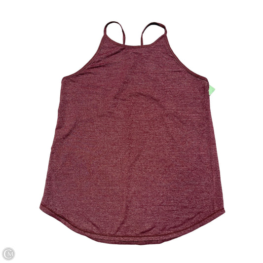 Athletic Tank Top By Lululemon In Red, Size: S