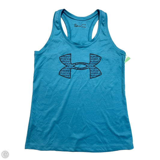 Athletic Tank Top By Under Armour In Blue, Size: S