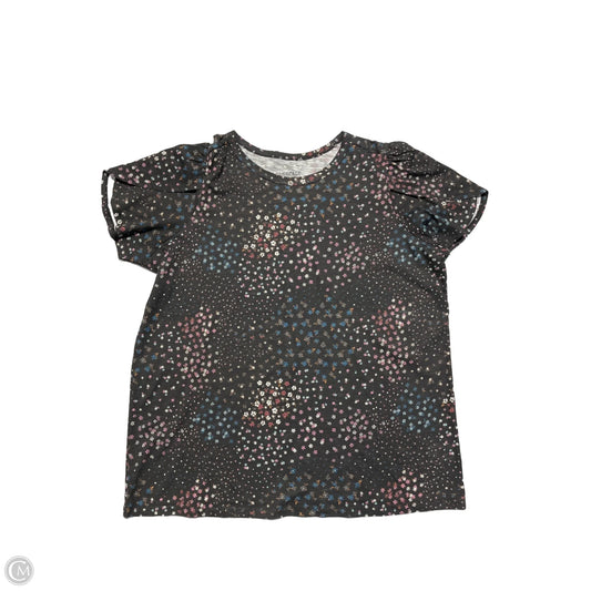 Top Short Sleeve By Torrid In Black, Size: 1x