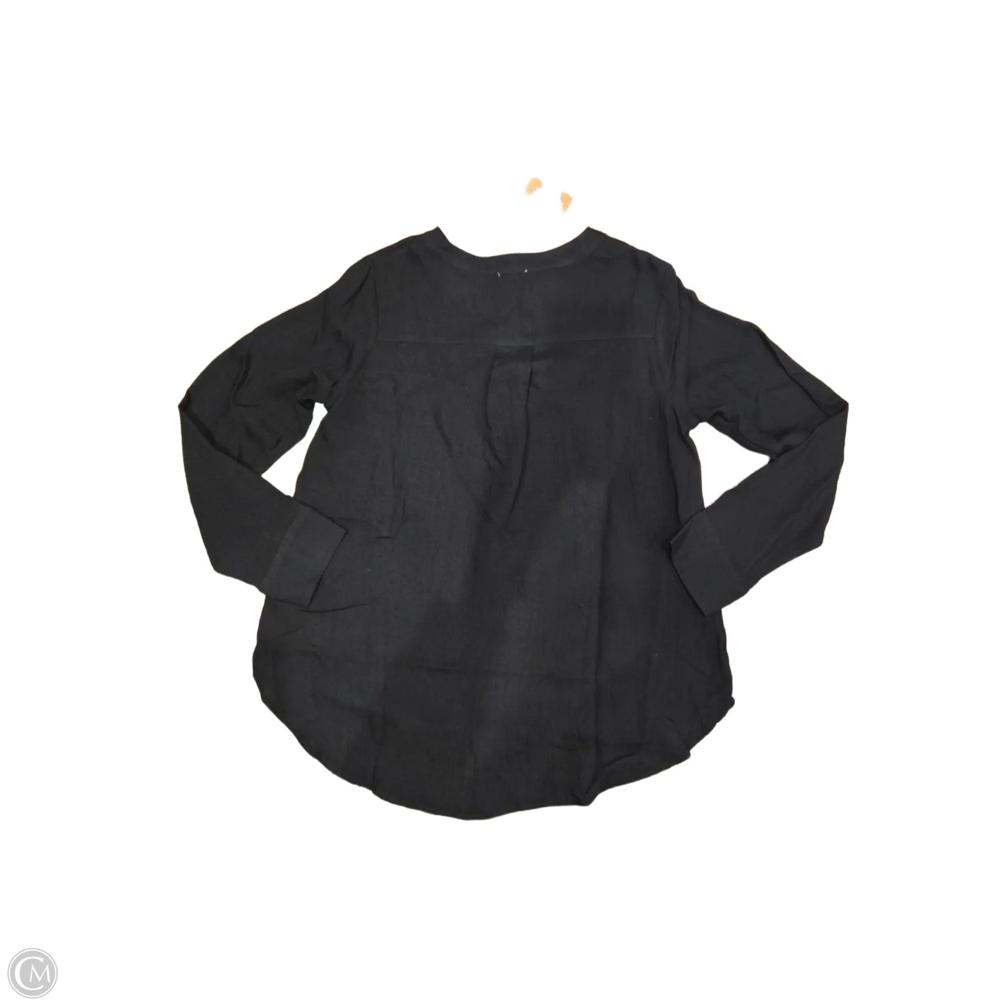 Top Long Sleeve By Kori America In Black, Size: S