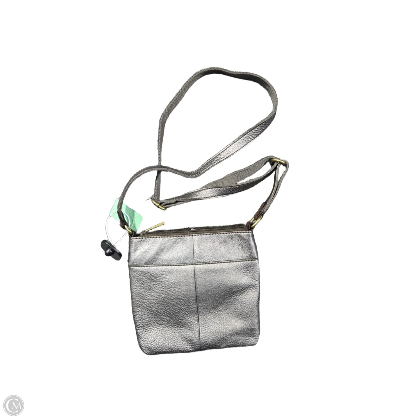 Crossbody Leather By Fossil, Size: Small
