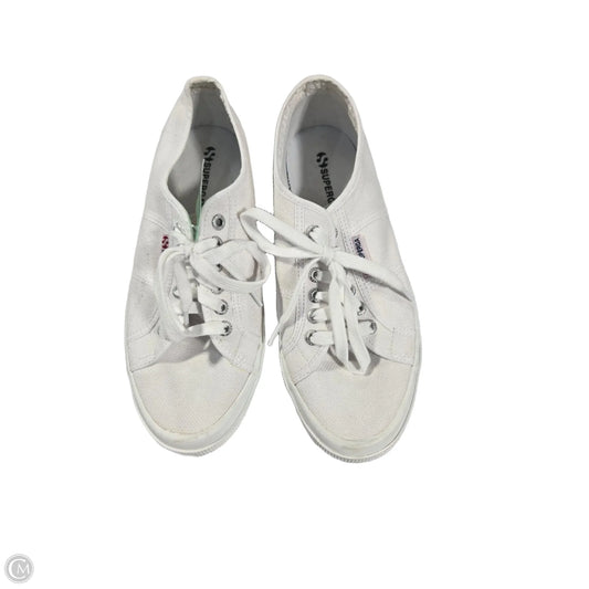 Shoes Sneakers By Superga In White, Size: 10