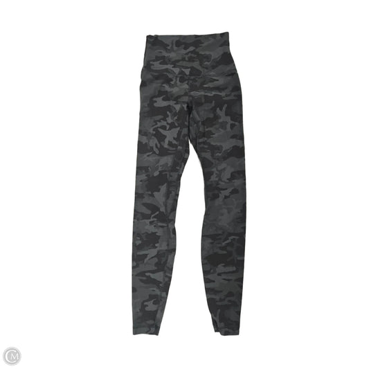 Athletic Leggings By Lululemon In Camouflage Print, Size: 2