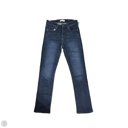 Jeans Straight By Loft In Blue, Size: 4
