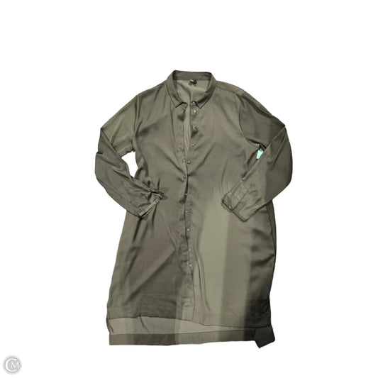 Blouse Long Sleeve By Cma In Green, Size: L