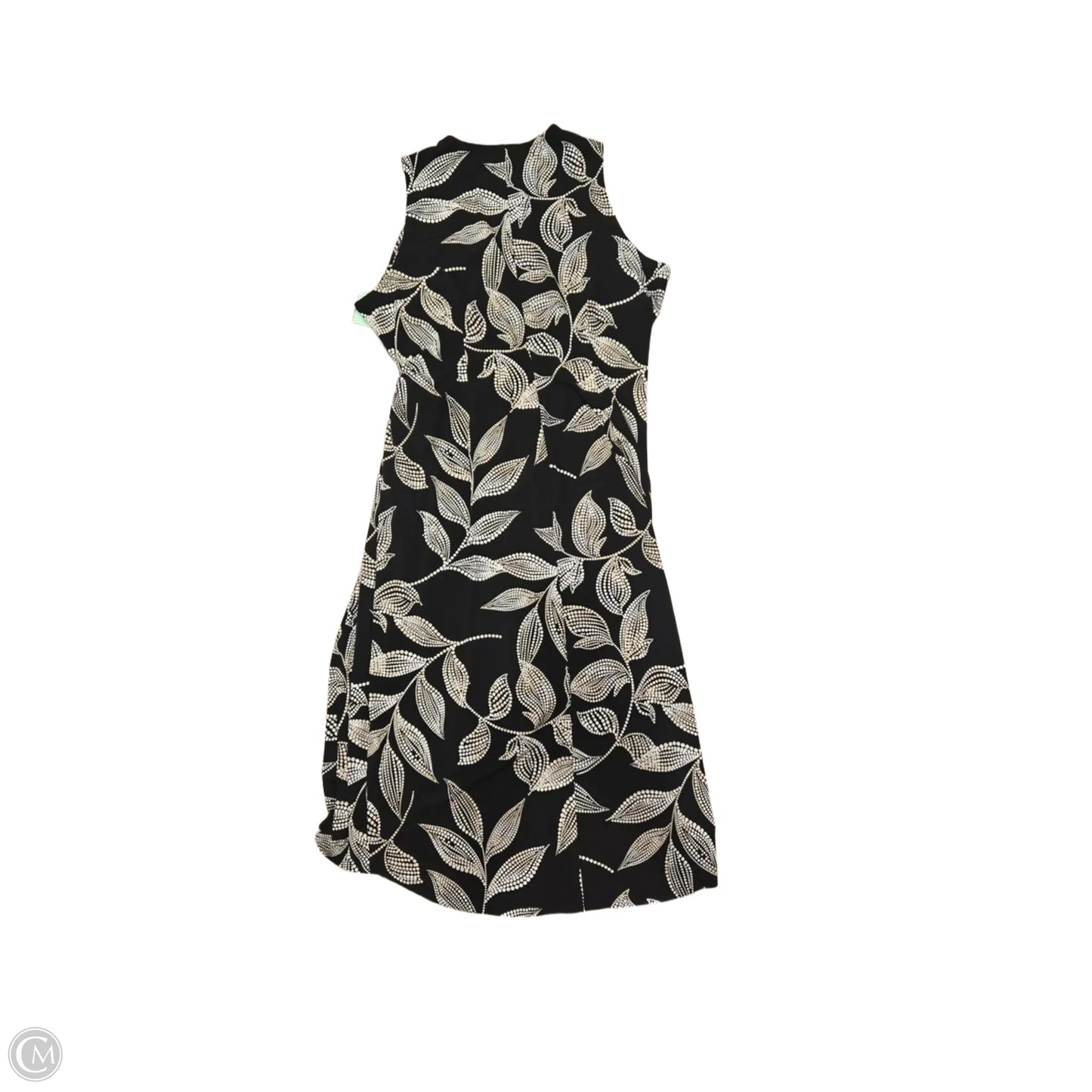 Dress Casual Midi By Lane Bryant In Black & Cream, Size: 2x