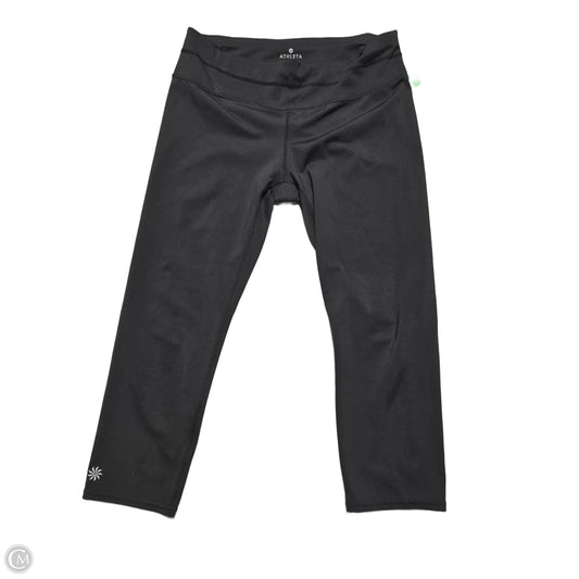 Athletic Capris By Athleta In Black, Size: M