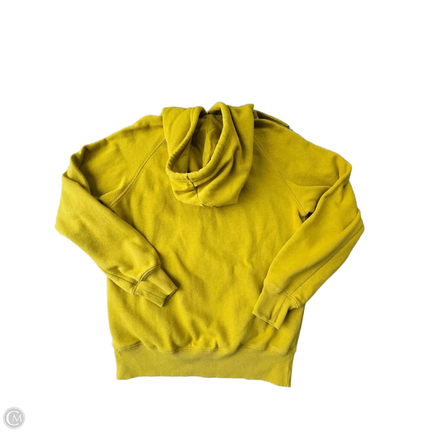 Sweatshirt Hoodie By The North Face In Yellow, Size: S